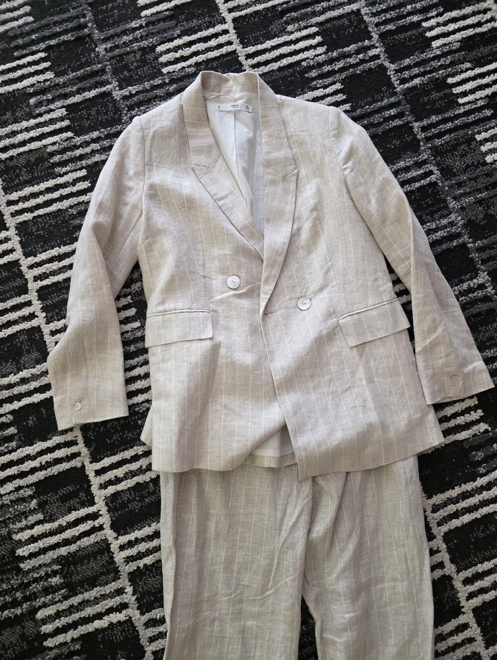 Mango Linen Suit